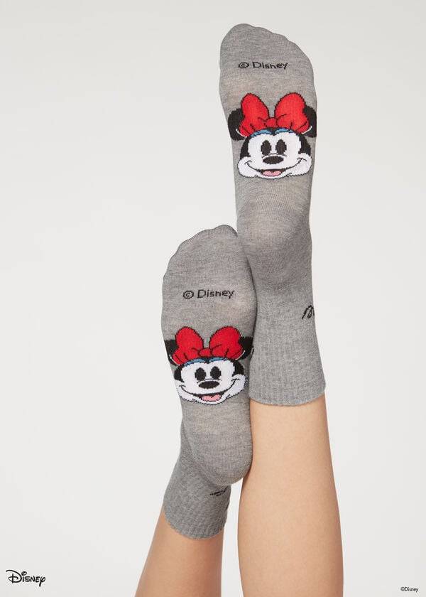 Calzedonia Disney Patterned Korta Strumpor Dam Grå | SE1766QZ