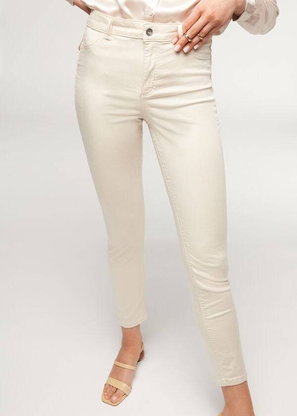 Calzedonia Eco Light Push Up Denim Jeans Dam Bruna Beige | SE1611WY