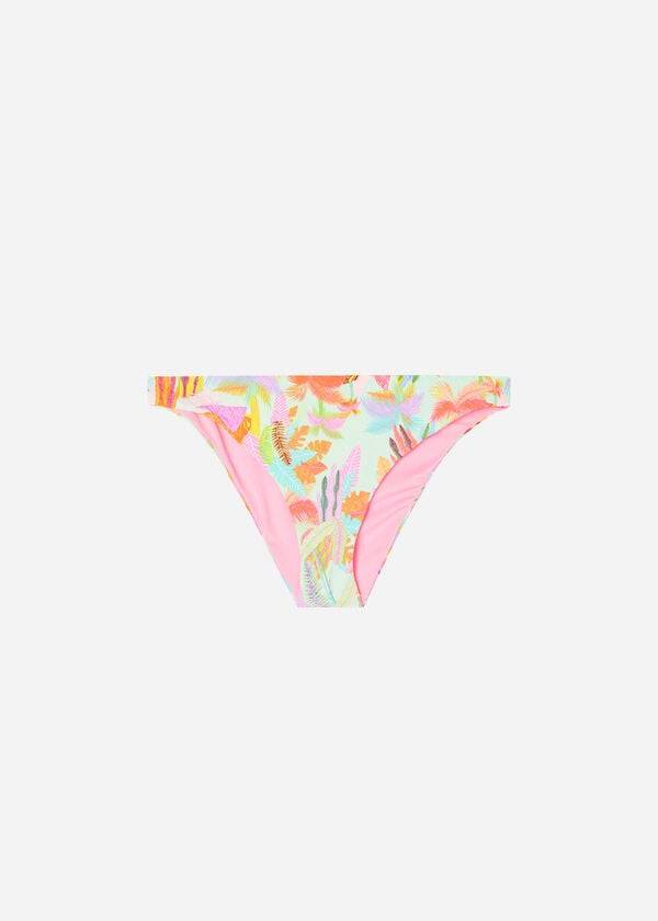 Calzedonia Foliage Tahiti Bikiniunderdel Dam Gröna | SE2812DN