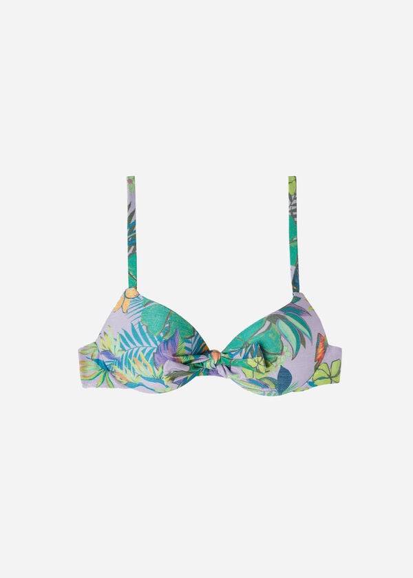 Calzedonia Graduated Push Up Brasilia Bikinitoppar Dam Lila | SE2439JJ