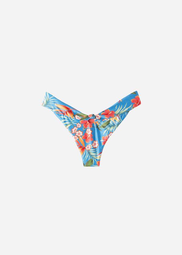 Calzedonia High-Cut Brazilian Maui Bikiniunderdel Dam Gröna | SE2747UT