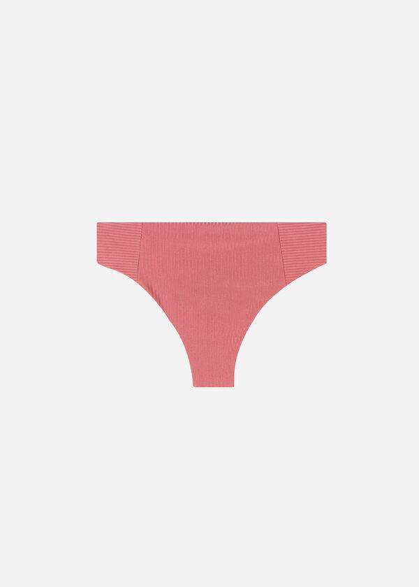 Calzedonia High Midja Biarritz Bikiniunderdel Dam Bruna | SE2774UT