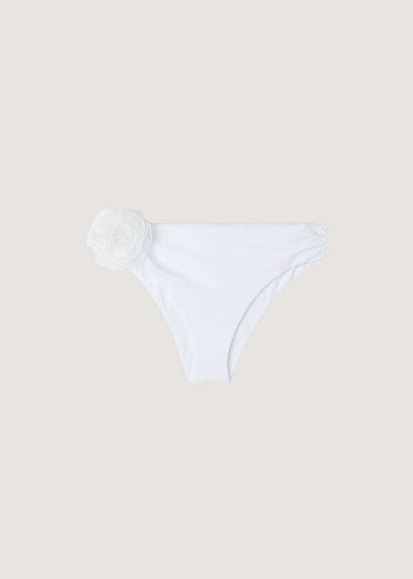 Calzedonia High-Midja Bora Bora Bikiniunderdel Dam Vita | SE2737JJ