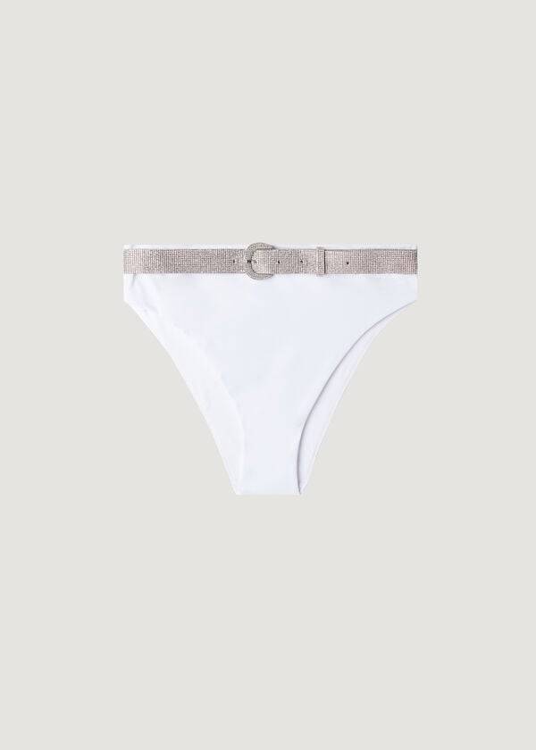 Calzedonia High Midja Dubai Bikiniunderdel Dam Vita | SE2768DN