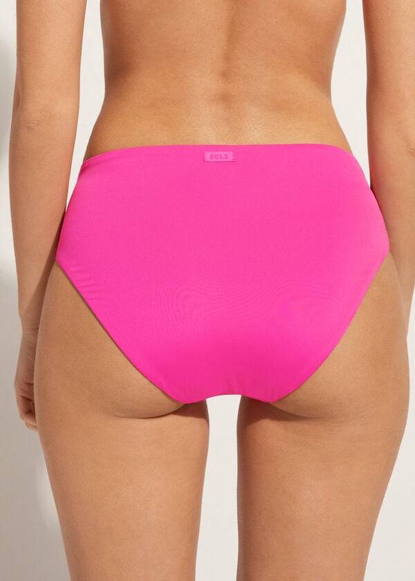 Calzedonia High Midja Indonesia Eco Bikiniunderdel Dam Rosa | SE2760ZG