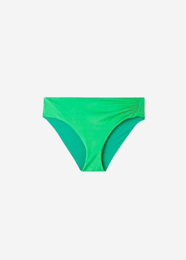 Calzedonia High Midja Indonesia Eco Bikiniunderdel Dam Gröna | SE2761LH