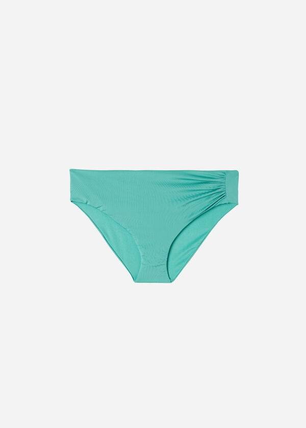 Calzedonia High Midja Indonesia Eco Bikiniunderdel Dam Turkos | SE2765HK