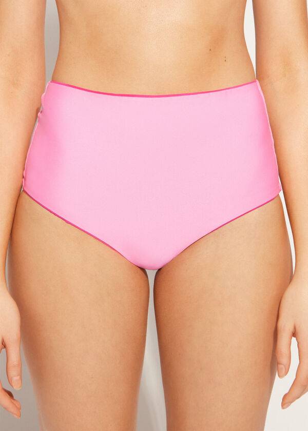 Calzedonia High Shaper Midja Indonesia Eco Bikiniunderdel Dam Rosa | SE2782NB