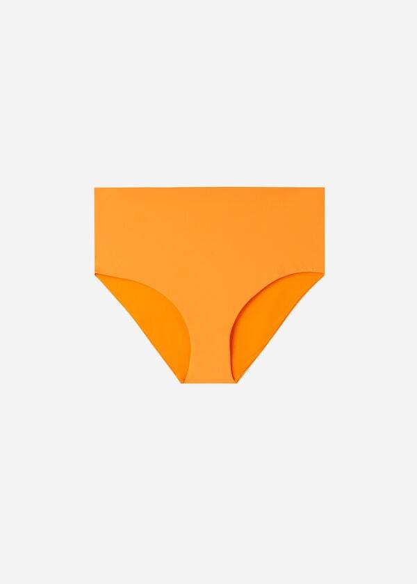 Calzedonia High Shaper Midja Indonesia Eco Bikiniunderdel Dam Orange | SE2785FM