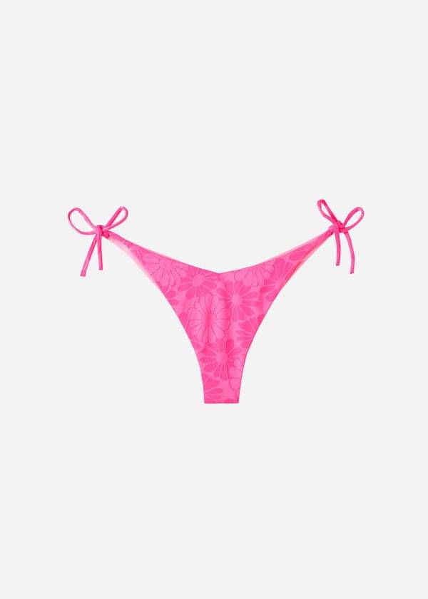 Calzedonia High V-Cut Brazilian Antibes Bikiniunderdel Dam Rosa | SE2781MA