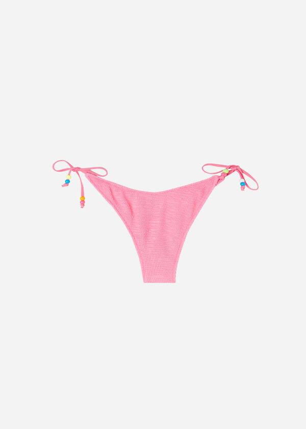 Calzedonia High V-Cut Brazilian San Diego Bikiniunderdel Dam Rosa | SE2777RW