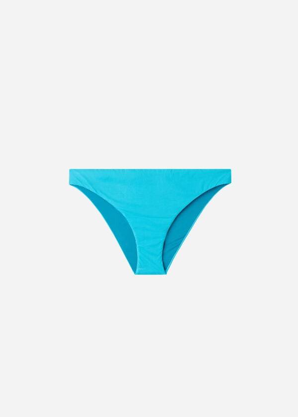 Calzedonia Indonesia Eco Low rise Bikiniunderdel Dam Turkos | SE2715DN