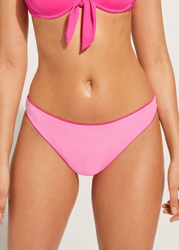 Calzedonia Indonesia Eco Low rise Bikiniunderdel Dam Rosa | SE2716SO