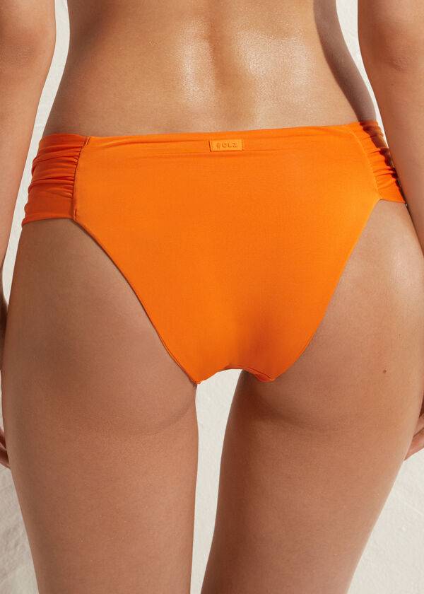 Calzedonia Indonesia Eco rise Bikiniunderdel Dam Orange | SE2712HK