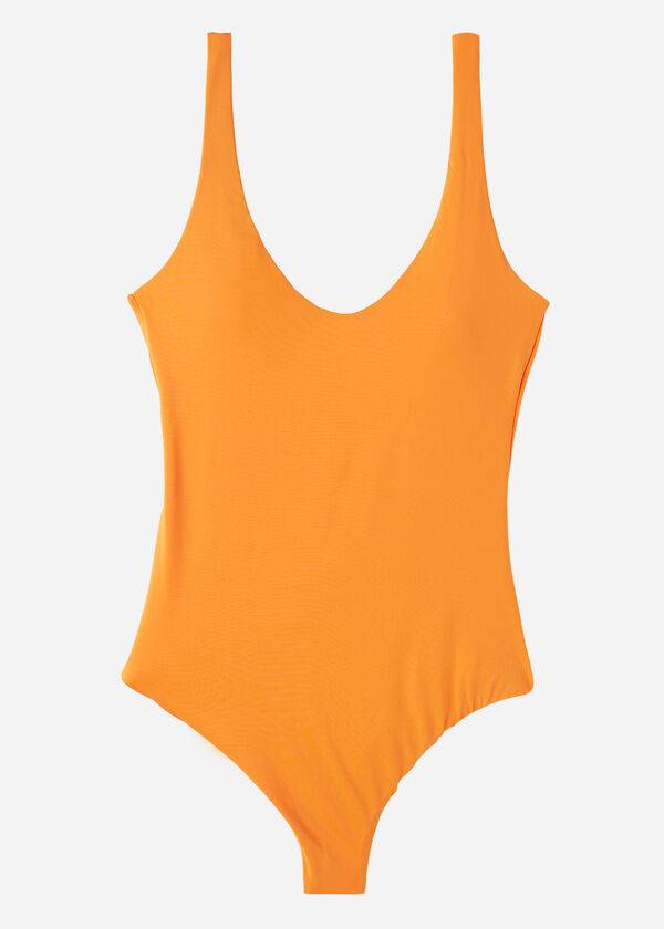 Calzedonia One Piece Indonesia Eco Baddräkter Dam Orange | SE2028EX