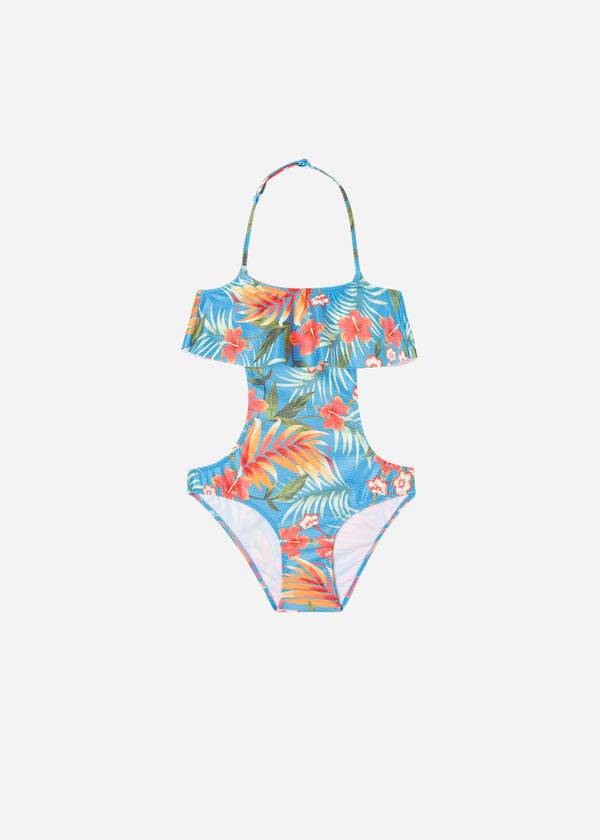 Calzedonia One-Piece Maui Baddräkter Barn Gröna | SE1145RW