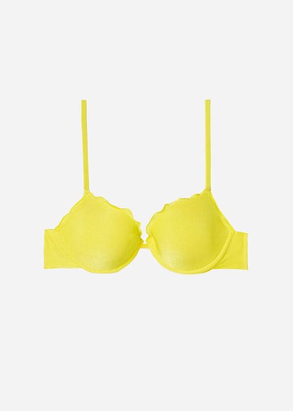 Calzedonia Push Up Formentera Bikinitoppar Dam Gula | SE2249HK