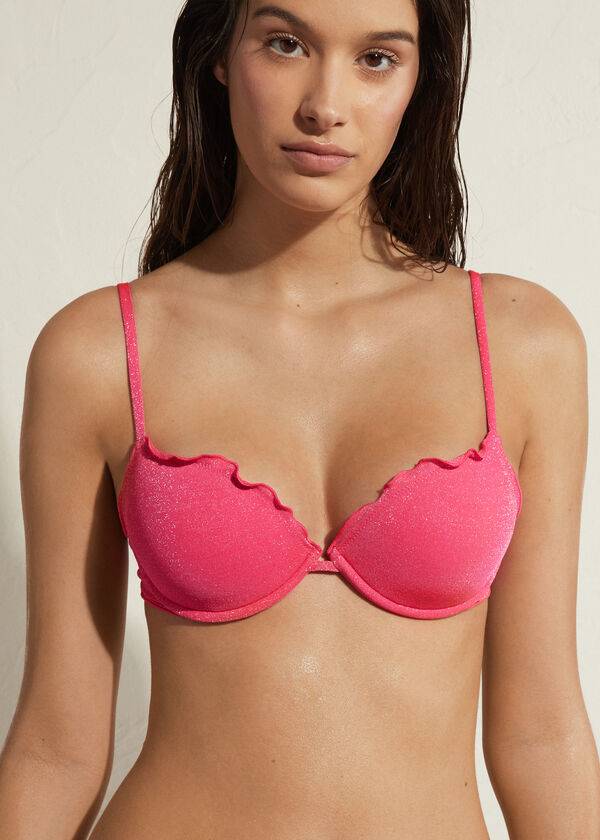 Calzedonia Push Up Formentera Bikinitoppar Dam Rosa | SE2250JJ