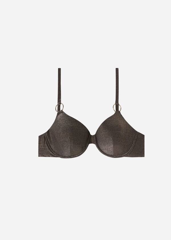 Calzedonia Push Up Hollywood Bikinitoppar Dam Svarta | SE2248GL