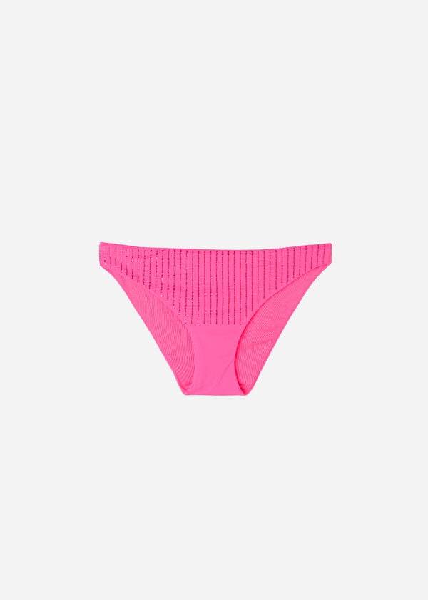 Calzedonia Rhinestone Shanghai Bikiniunderdel Dam Rosa | SE2670DN