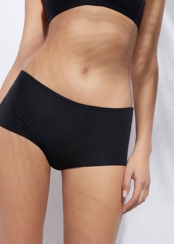 Calzedonia Shorts Indonesia Eco Bikiniunderdel Dam Svarta | SE2638QZ