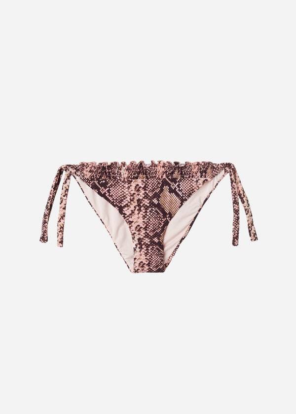 Calzedonia Side Tie Sidney Bikiniunderdel Dam Rosa | SE2625FM