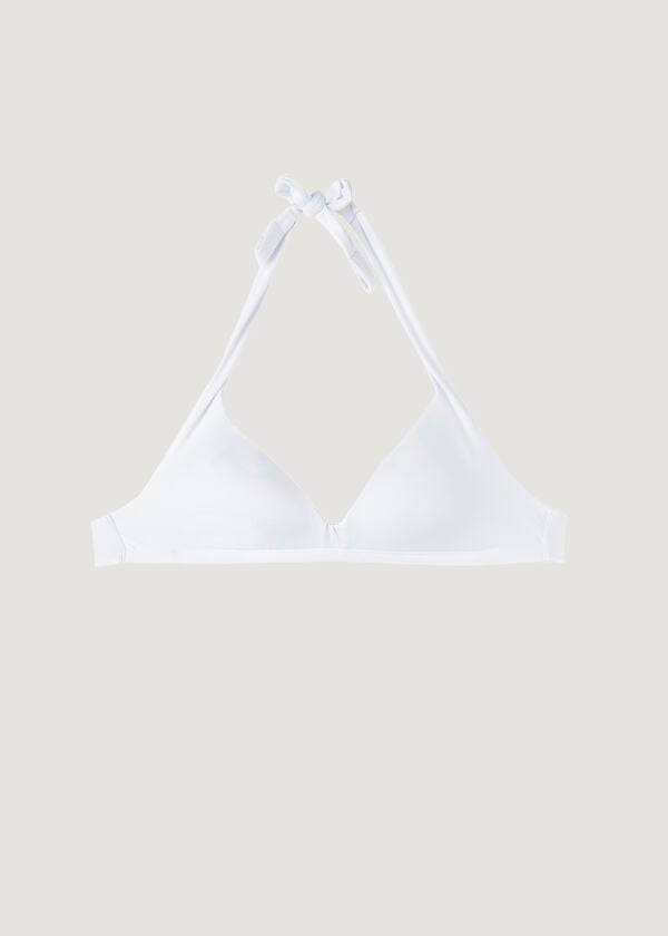 Calzedonia Soft Vadderad Triangle Indonesia Bikinitoppar Dam Vita | SE2224JJ