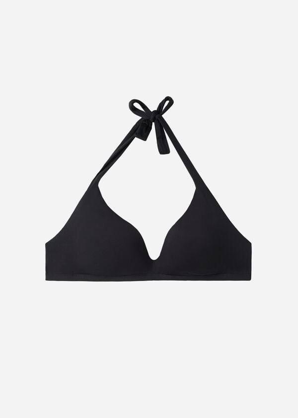 Calzedonia Soft Vadderad Triangle Indonesia Bikinitoppar Dam Svarta | SE2227ZG