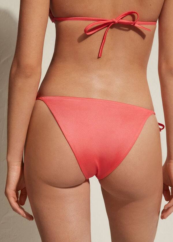 Calzedonia String Cannes Bikiniunderdel Dam Rosa | SE2604IS