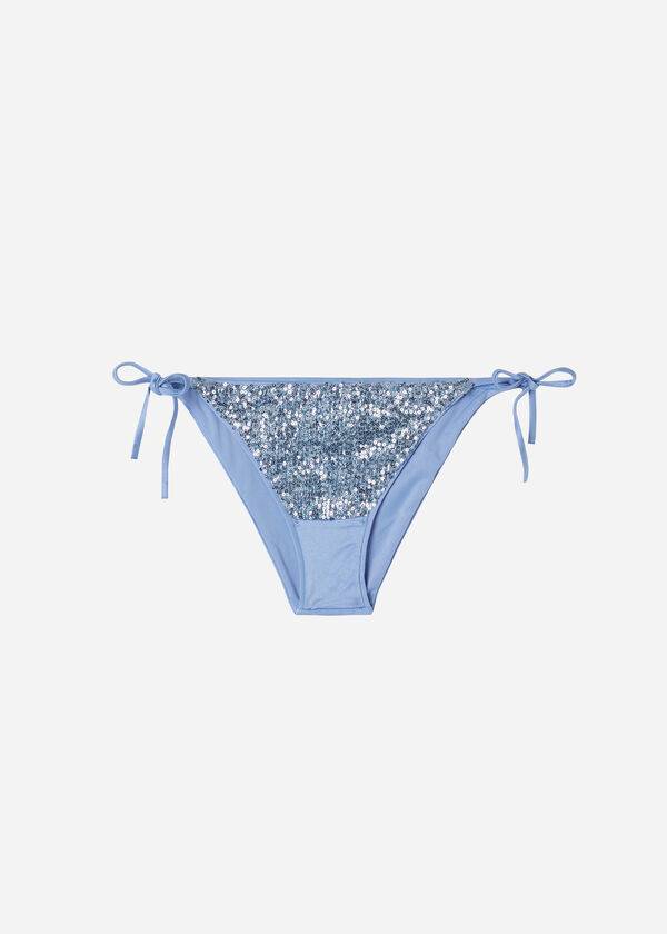 Calzedonia String Cannes Bikiniunderdel Dam Blå | SE2605UT