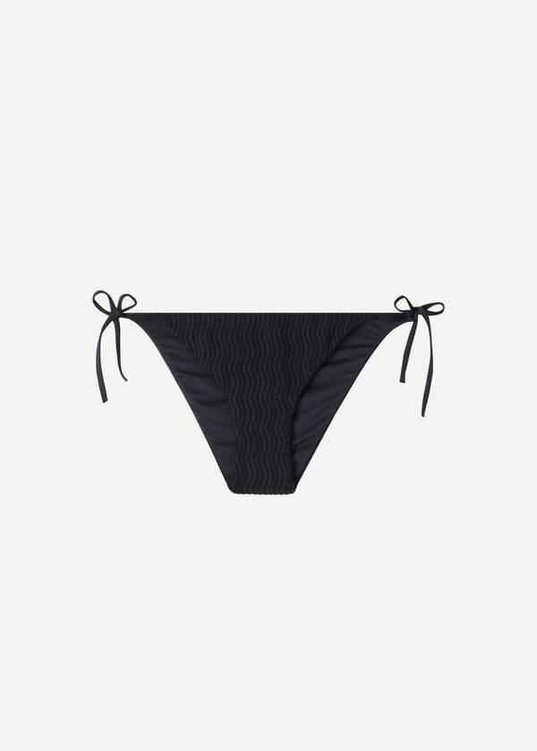 Calzedonia String Mykonos Bikiniunderdel Dam Svarta | SE2583EX