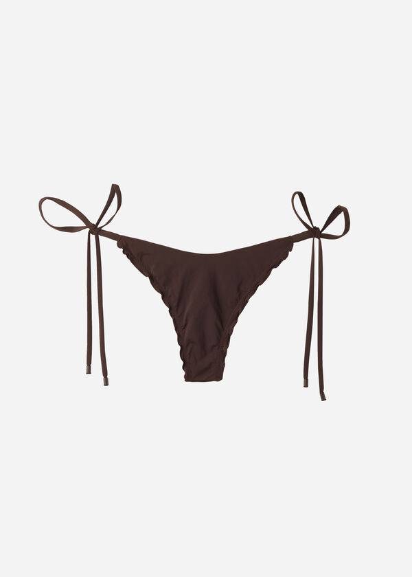 Calzedonia String String Islamorada Bikiniunderdel Dam Kaffe Bruna | SE2573DN