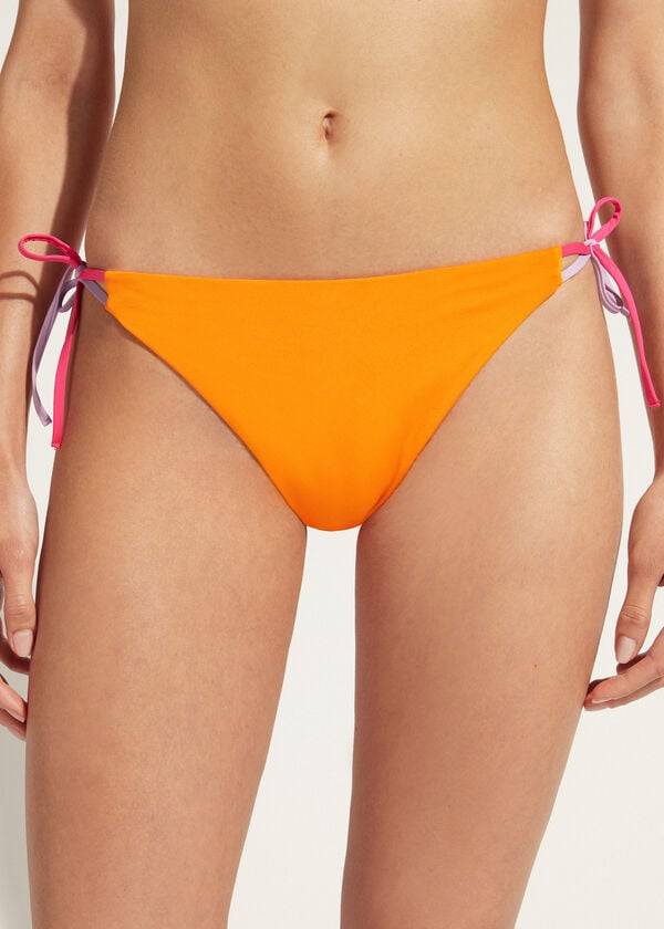 Calzedonia String Tokyo Bikiniunderdel Dam Orange | SE2567LH