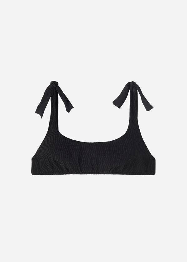 Calzedonia Tank Mykonos Bikinitoppar Dam Svarta | SE2208QZ