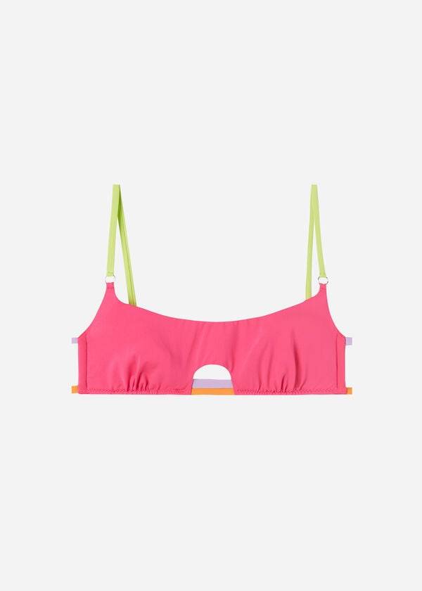 Calzedonia Tank Tokyo Eco Bikinitoppar Dam Rosa | SE2188UT