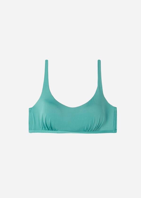 Calzedonia Tank Trend Indonesia Eco Bikinitoppar Dam Turkos | SE2200LH