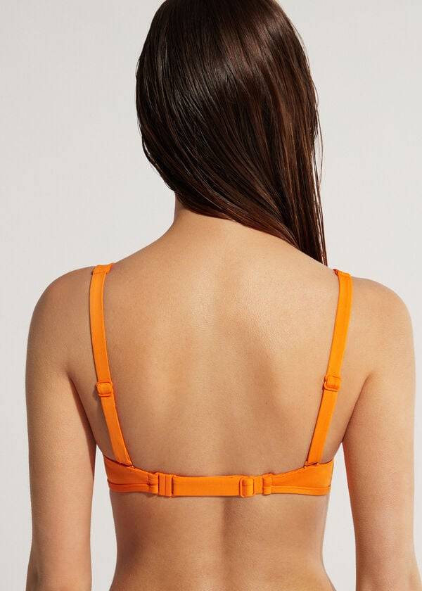 Calzedonia Tank Trend Indonesia Eco Bikinitoppar Dam Orange | SE2201ZG