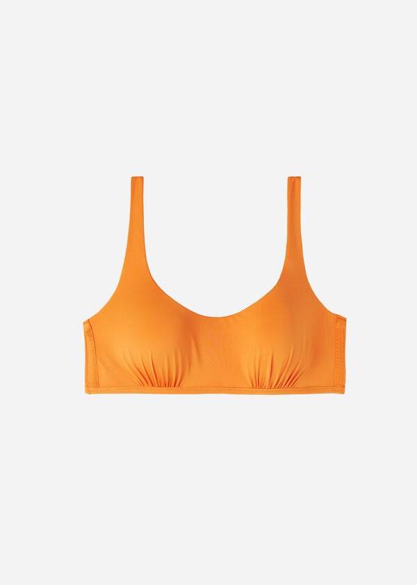 Calzedonia Tank Trend Indonesia Eco Bikinitoppar Dam Orange | SE2201ZG