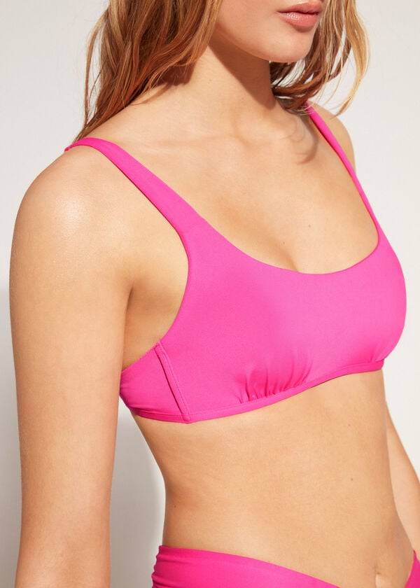 Calzedonia Tank Trend Indonesia Eco rosa Bikinitoppar Dam Rosa | SE2195FM