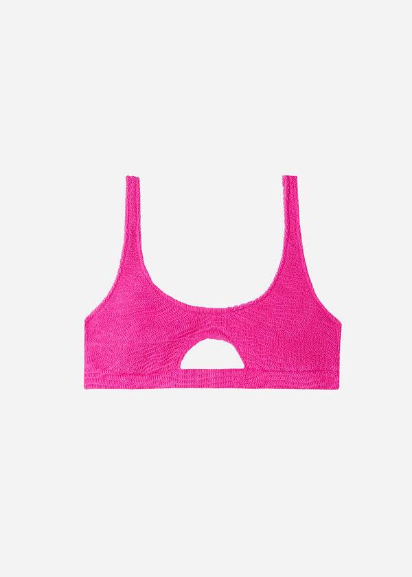 Calzedonia Tank-style Cut Out Miami Bikinitoppar Dam Rosa | SE2185RW