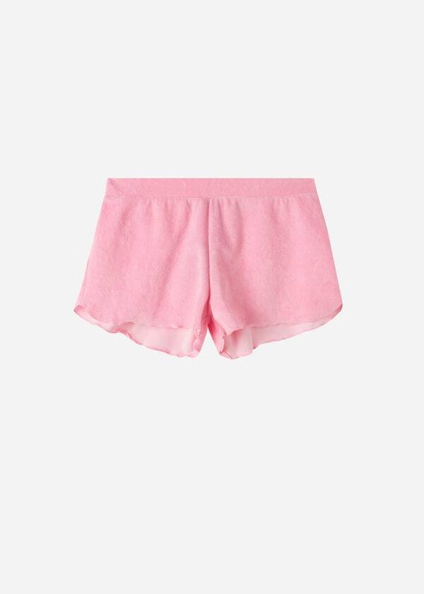 Calzedonia Terrycloth Shorts Cover Ups Dam Rosa | SE2040GL