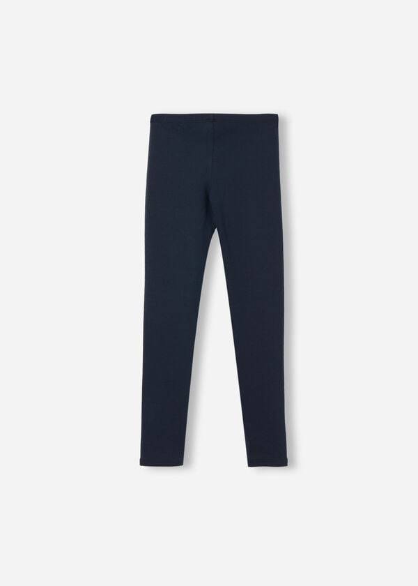 Calzedonia Thermal Leggings Barn Blå | SE1046OR