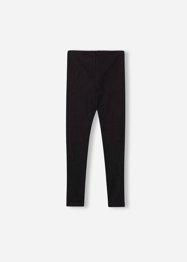 Calzedonia Thermal Leggings Barn Svarta | SE1047PQ