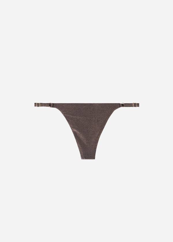 Calzedonia Thin Sides String Hollywood Bikiniunderdel Dam Svarta | SE2562BC