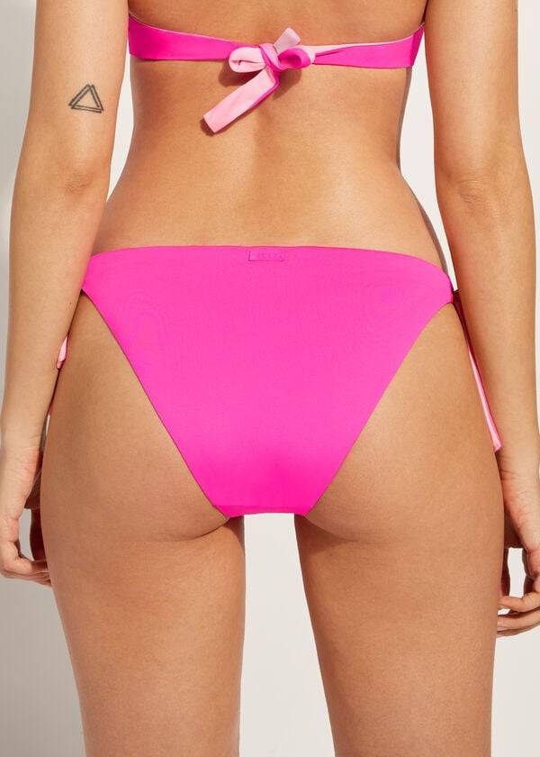 Calzedonia Tied Indonesia Eco Bikiniunderdel Dam Rosa | SE2541LH