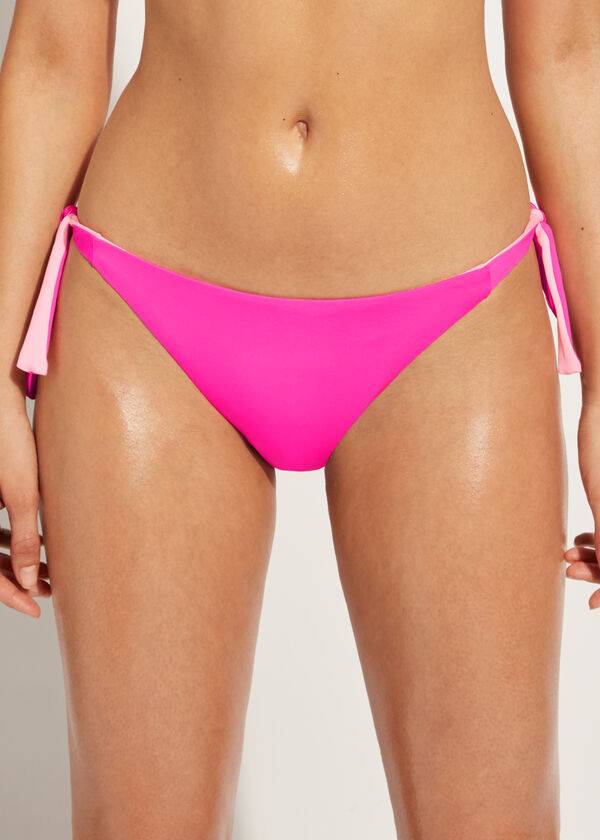 Calzedonia Tied Indonesia Eco Bikiniunderdel Dam Rosa | SE2541LH