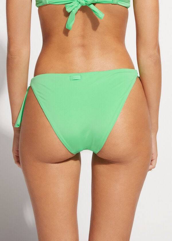 Calzedonia Tied Indonesia Eco Bikiniunderdel Dam Mintgröna | SE2544HK