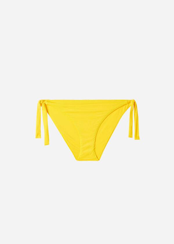 Calzedonia Tied Indonesia Eco Side tie Bikiniunderdel Dam Gula | SE2538CE