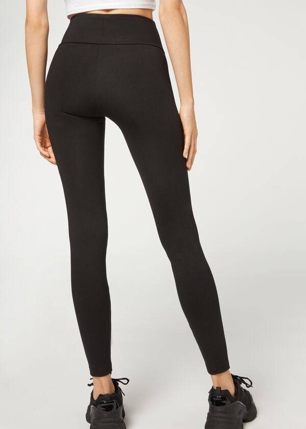 Calzedonia Total Shaper Leggings Dam Svarta | SE1487IS