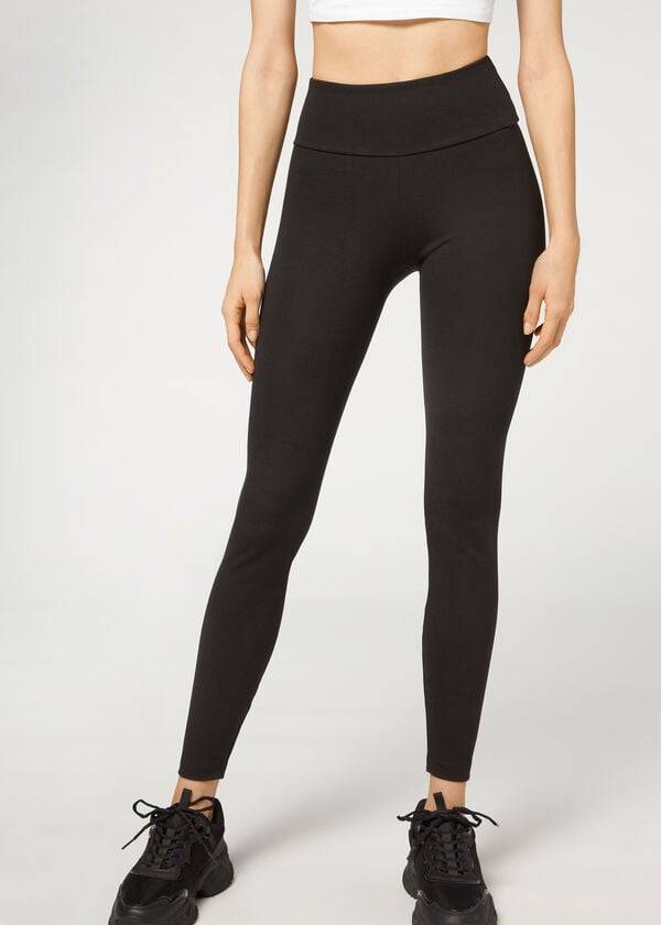 Calzedonia Total Shaper Leggings Dam Svarta | SE1487IS